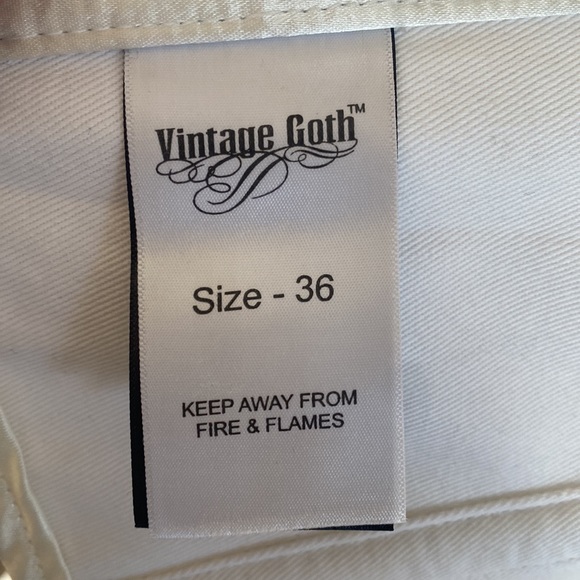 VINTAGE GOTH COLLECTION SATIN LACE UP BONING CORSET 36 PUNK STEAMPUNK  36 NEW - Picture 8 of 11